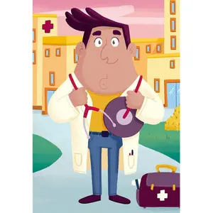 Puzzle 3 x 24 pieces triple my favorite heroes Ravensburger image-2