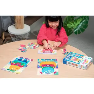 Puzzle of 3 x 49 pieces triple monsters Ravensburger image-4