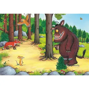 Puzzle 2 x 12 pièces Ravensburger Gruffalo image-1