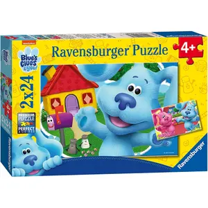 Puzzle 2 x 24 pièces Ravensburger Pistas de Blue y Tú image-0