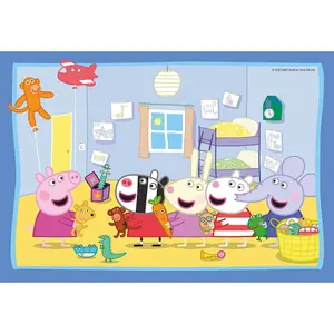 Puzzle 2 x 12 pieces Ravensburger Peppa Pig image-1