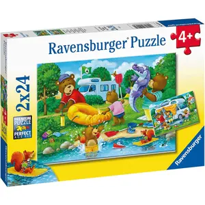 Puzzle 2 x 24 pièces Ravensburger Familia Osos image-0