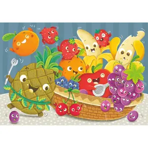 Puzzle 2 x 24 pièces Ravensburger Healthy Food image-2