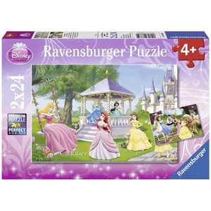 Puzzle 2 x 24 pièces Ravensburger Disney Princess image-0