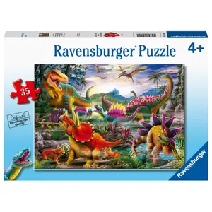 35 piece puzzle Ravensburger Dinosaures image-0