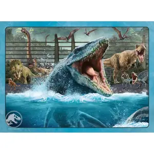 4 in 1 puzzle of 100 pieces Ravensburger Jurassic World image-2