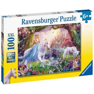 100 pieces xxl unicorn puzzle Ravensburger image-0