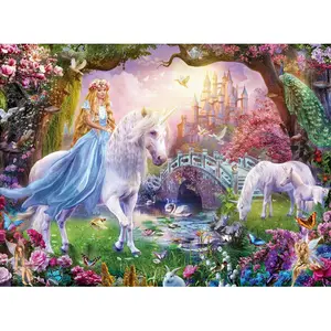 100 pieces xxl unicorn puzzle Ravensburger image-1