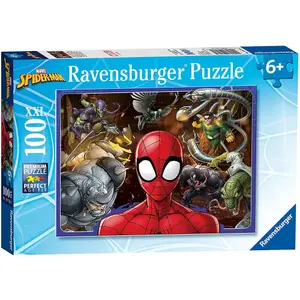 Puzzle of 100 pieces xxl Ravensburger Spiderman image-0