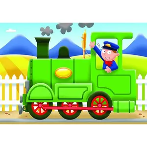 Progressive wooden vehicle puzzle Ravensburger image-1