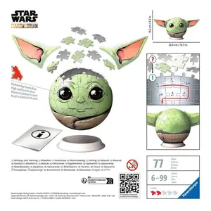 77-piece puzzle Ravensburger Star Wars The Mandalorian Grogu image-4