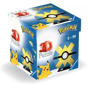3D puslespil med 55 brikker i pokéball Ravensburger Pokémon Rapide Ball image-3