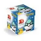 Puzzle 3D de 55 pièces en pokéball Ravensburger Pokémon Filet Ball image-2