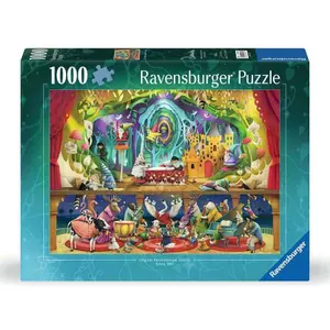 1000-piece puzzle Ravensburger Blanche-Neige et les sept nains - image-0