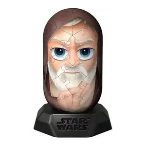 3D puzzle with 54 pieces Ravensburger Star Wars Obi-Wan Kenobi Hylkies image-0
