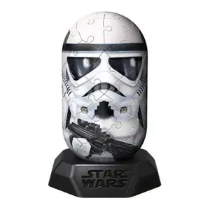 3D puzzle with 54 pieces Ravensburger Star Wars Stormtrooper Hylkies image-0