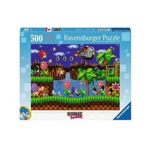 500 stukjes puzzel Ravensburger Sonic - The Hedgehog Classic Sonic