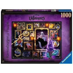 1000-piece puzzle Ravensburger Disney Villainous - Ursula image-0