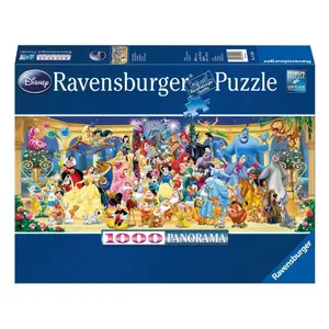 1000-piece puzzle Ravensburger Disney - Panorama Photo de groupe image-0