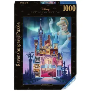 Puzzle da 1000 pezzi Ravensburger Disney Castle Collection Cendrillon image-0