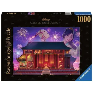 1000-piece puzzle Ravensburger Disney Castle Collection - Mulan image-0