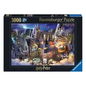 3000 stukjes puzzel Ravensburger Harry Potter - Hogwarts Interior