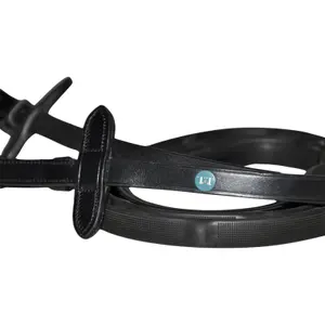 Rubber reins with micro grips for horse T de T image-2