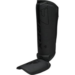 Leather MMA Shin Guards RDX F6 Kara image-2