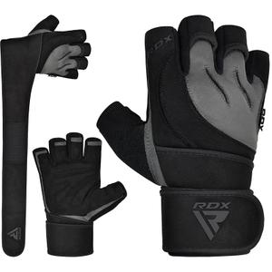 Weightlifting gloves RDX L4 image-1