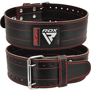 Leather gym belt RDX RD1 image-1