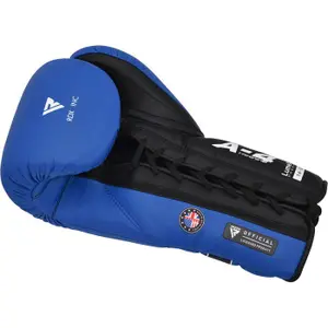 Boxing gloves with laces for training/sparring RDX Apex image-2