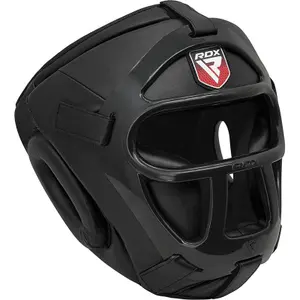 Boxing helmet with grille RDX T1 Full image-1