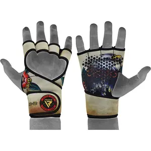 Gants d'haltérophilie à sangle long RDX X2 T2 image-0