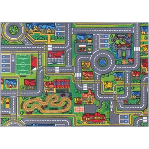 Round play mat Rebel Roads image-1