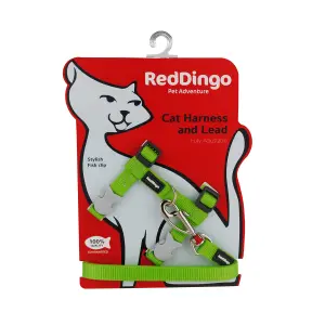 Kattentuigje en riem Red Dingo image-0