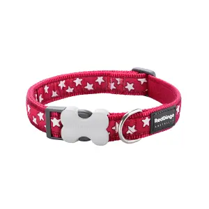 f5476-dc-st-re-12-justerbart-hundhalsband-red-dingo-roda-vita-stjarnor-12-mm-x-20-32-cm