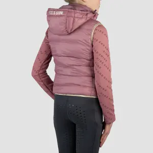 Reitjacke für Mädchen ohne Ärmel Red Horse Rai image-2