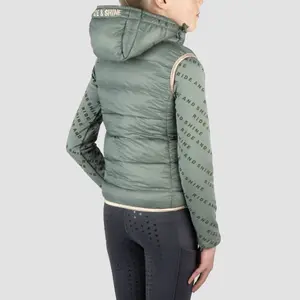 Reitjacke für Mädchen ohne Ärmel Red Horse Rai image-3
