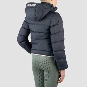 Mädchenreitjacke mit Kapuze Red Horse Myo image-1