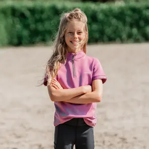 T-shirt 1/4 zip κορίτσι Red Horse Miki image-2