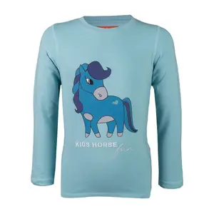 Girl's long sleeve T-shirt Red Horse Mila FW23 image-0