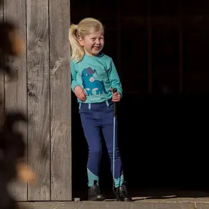 Girl's long sleeve T-shirt Red Horse Mila FW23 image-1