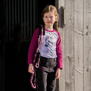 T-shirt manches longues enfant Red Horse Pixel FW23 image-1