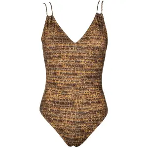 Women's 1-piece swimsuit Red Point Carry Especial image-0