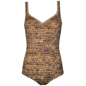 Women's 1-piece swimsuit Red Point Carry Control Plus