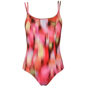 Women's 1-piece swimsuit Red Point Bindy Mastectomia image-0