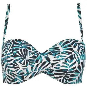 Women's Bandeau Bikini Top Red Point Faina image-0