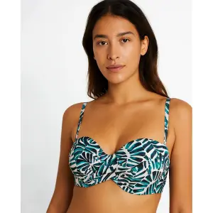 Women's Bandeau Bikini Top Red Point Faina image-1