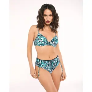 Hoge Taille Badmode Onderbroek Vrouw Red Point Faina image-1