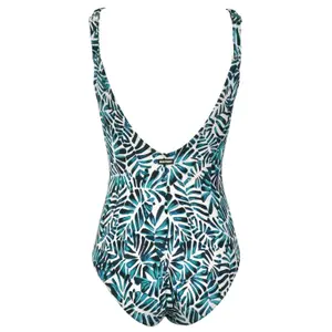 Women’s V-Neck One-Piece Swimsuit Red Point Faina image-2
